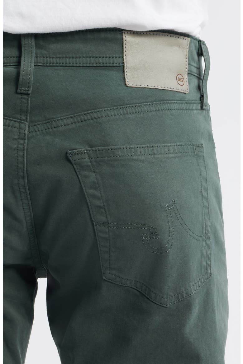 Everett Stretch Sateen Slim Straight Pants, Alternate, color, CYPRESS LAKE