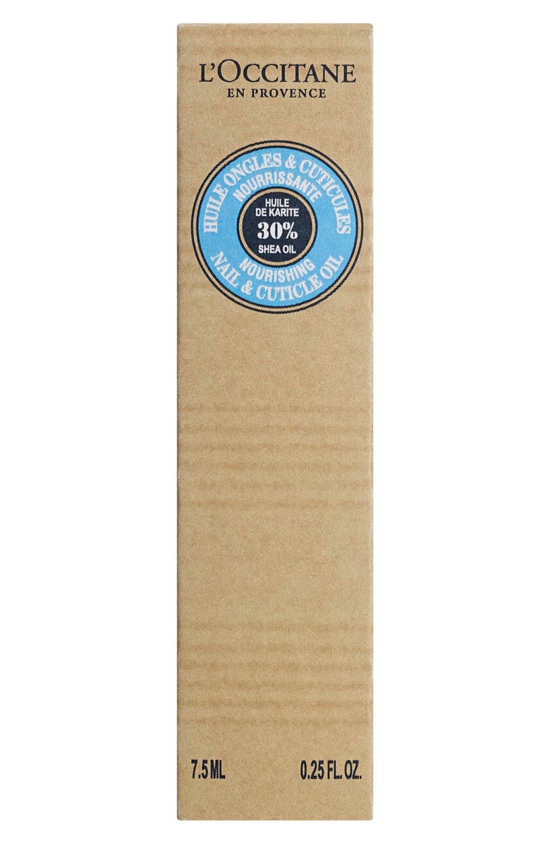 L'Occitane Shea Nourishing Nail & Cuticle Oil, Alternate, color,