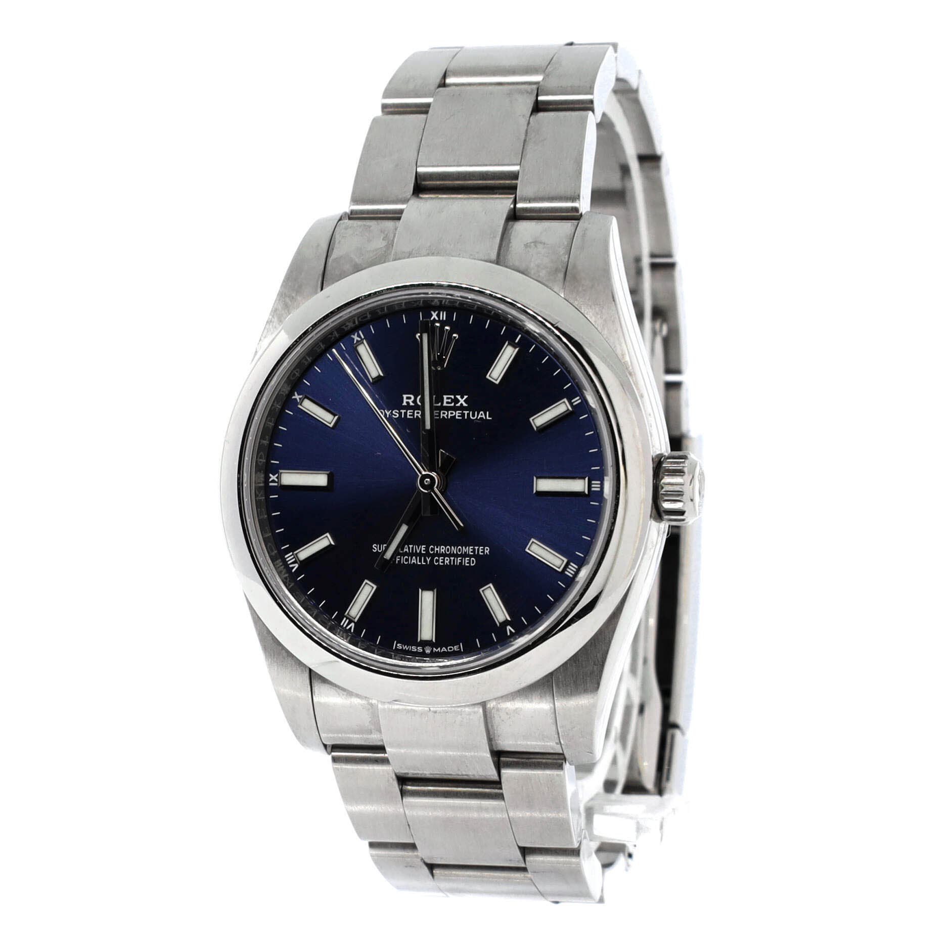 Oyster Perpetual Automatic Watch Stainless Steel 34, Alternate, color, Metallic Silver