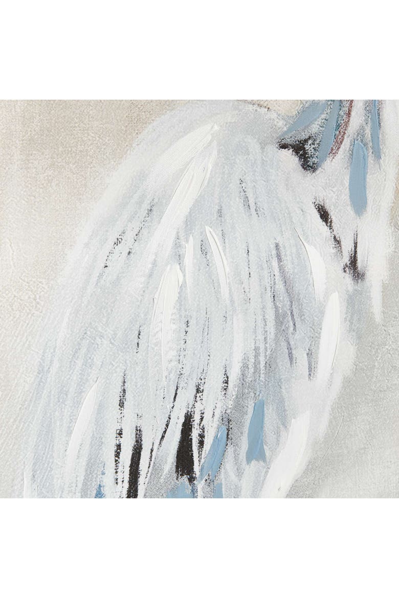 Heron Pair Hand-Embellished Giclees Set Of 2, Alternate, color, Blue