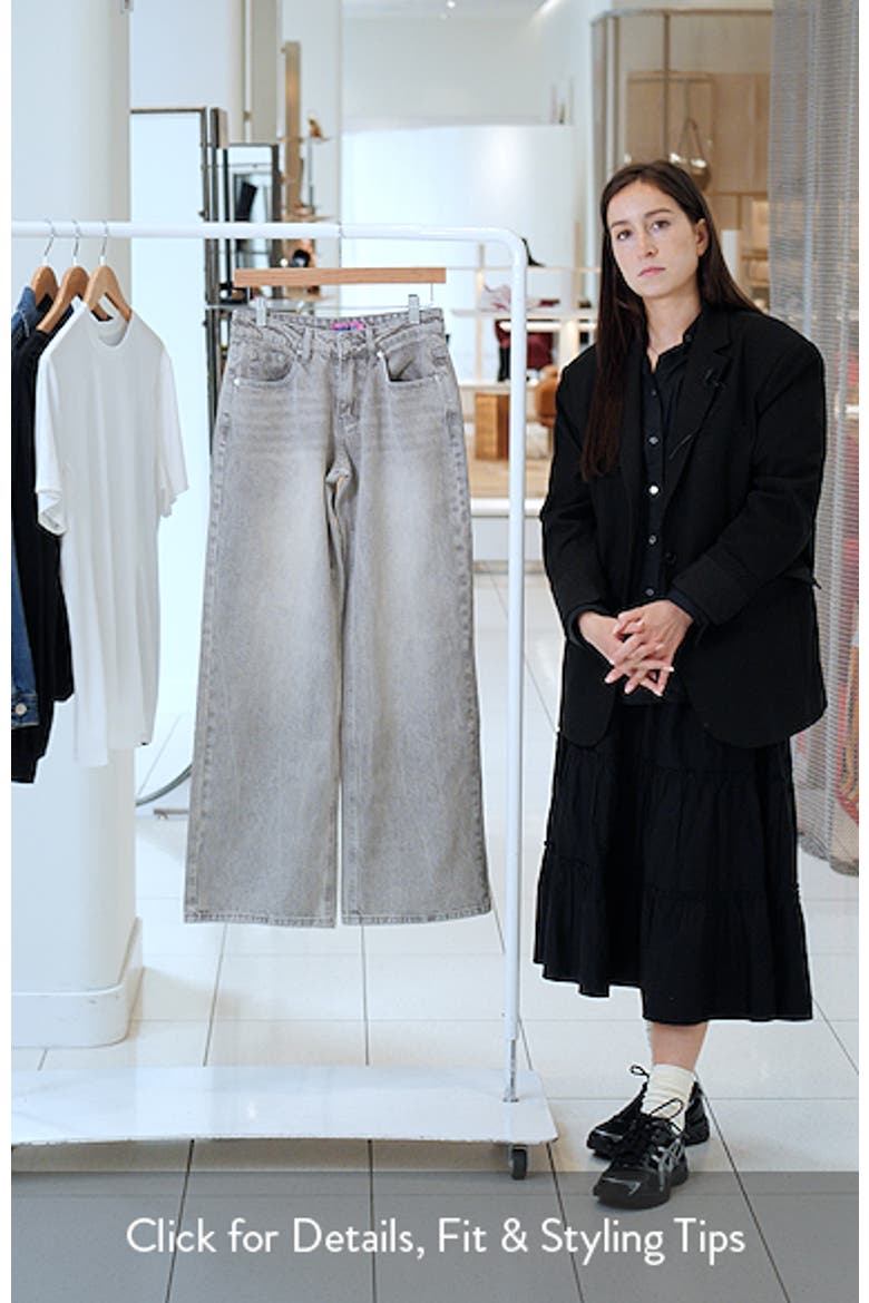 Magda Low Rise Wide Leg Jeans video