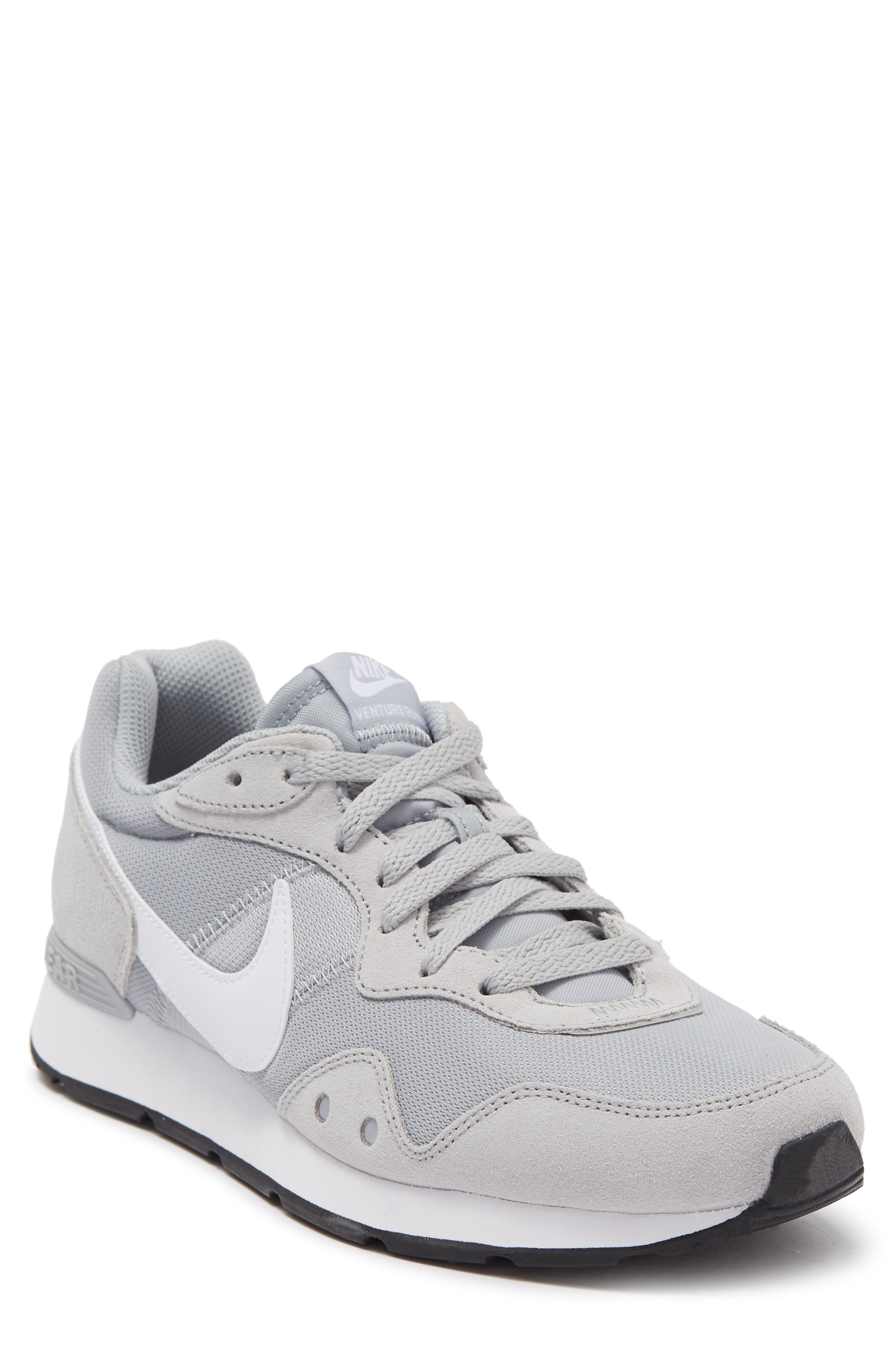 Venture Runner Sneaker, Main, color, LIGHT SMOKE GREY/ WHITE