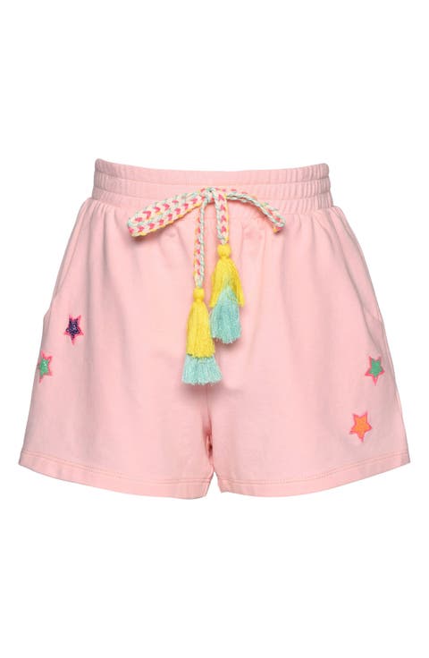 Kids' Star Embroidered Shorts (Little Kid)