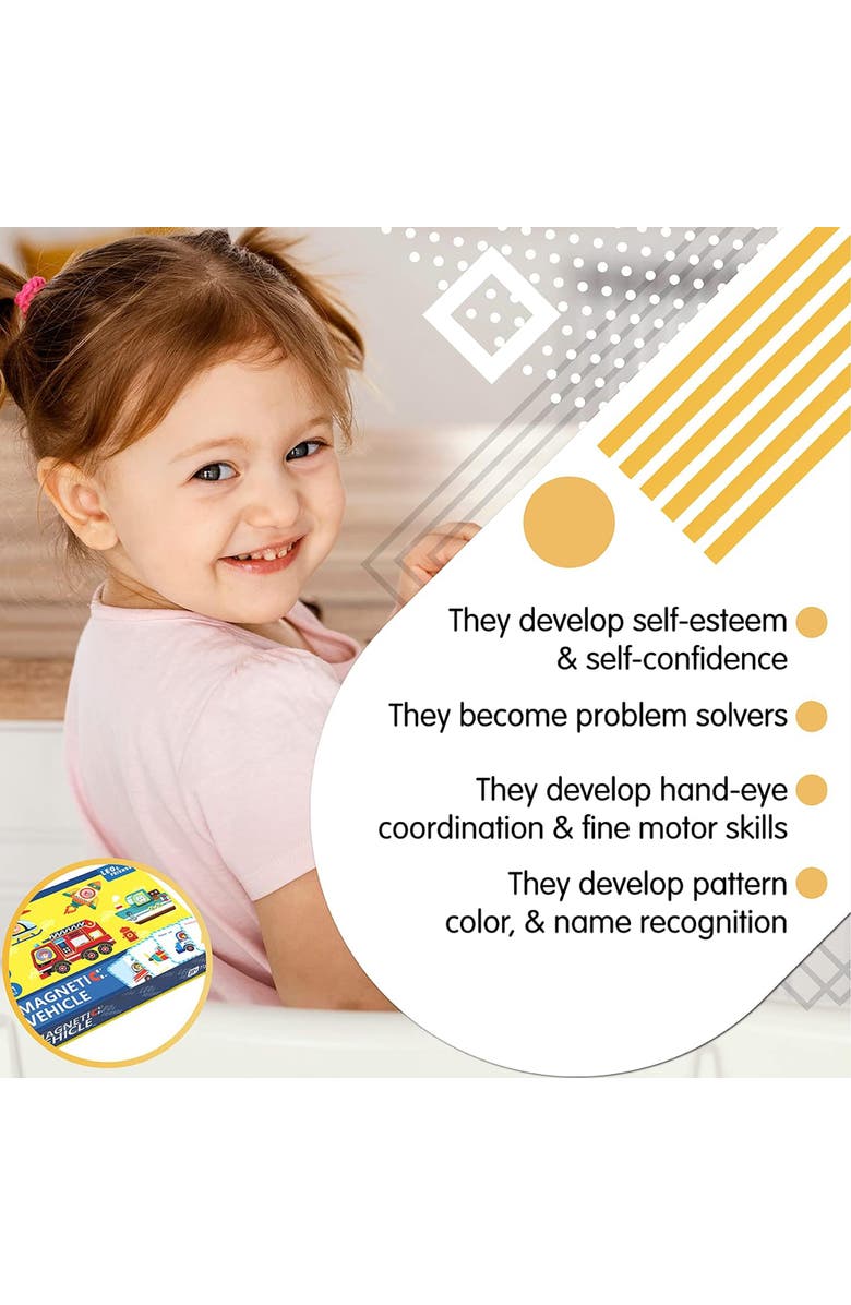 Leo & Friends Wooden Vehicle Puzzle Kit, Alternate, color, Red