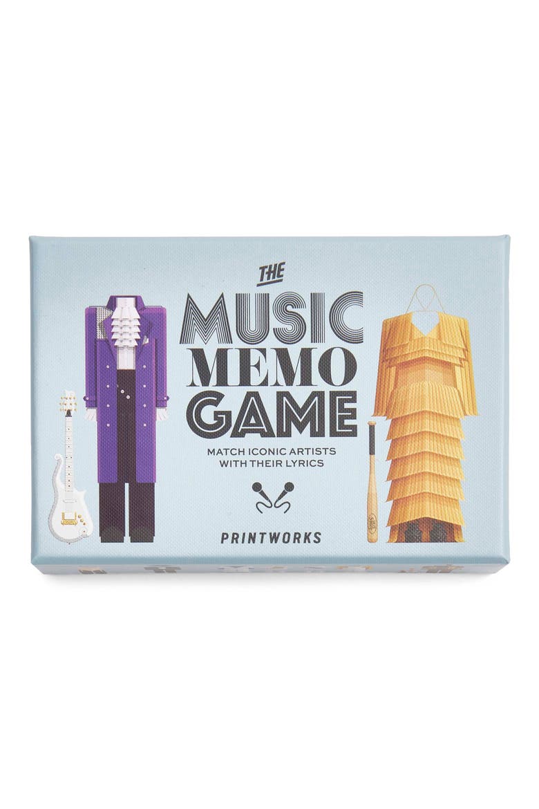 Music Memory Game, Main, color, BLUE