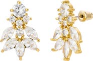 Untamed Petals Carla Crystal Stud Earrings