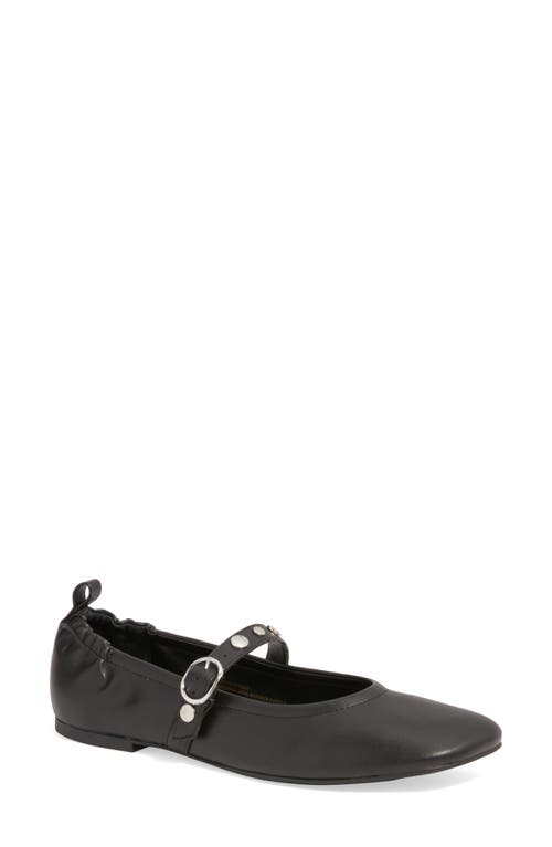 Open Edit Amethyst Mary Jane Ballet Flat In Black