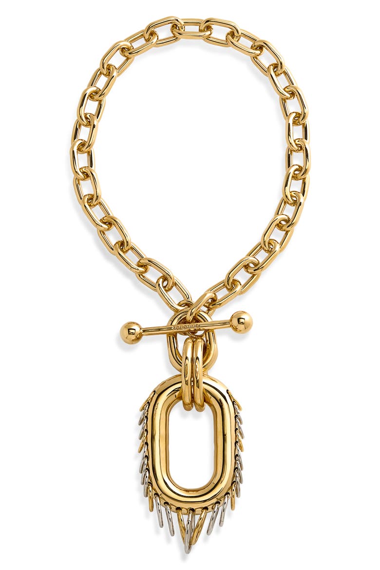 Toggle Necklace, Main, color, GOLD
