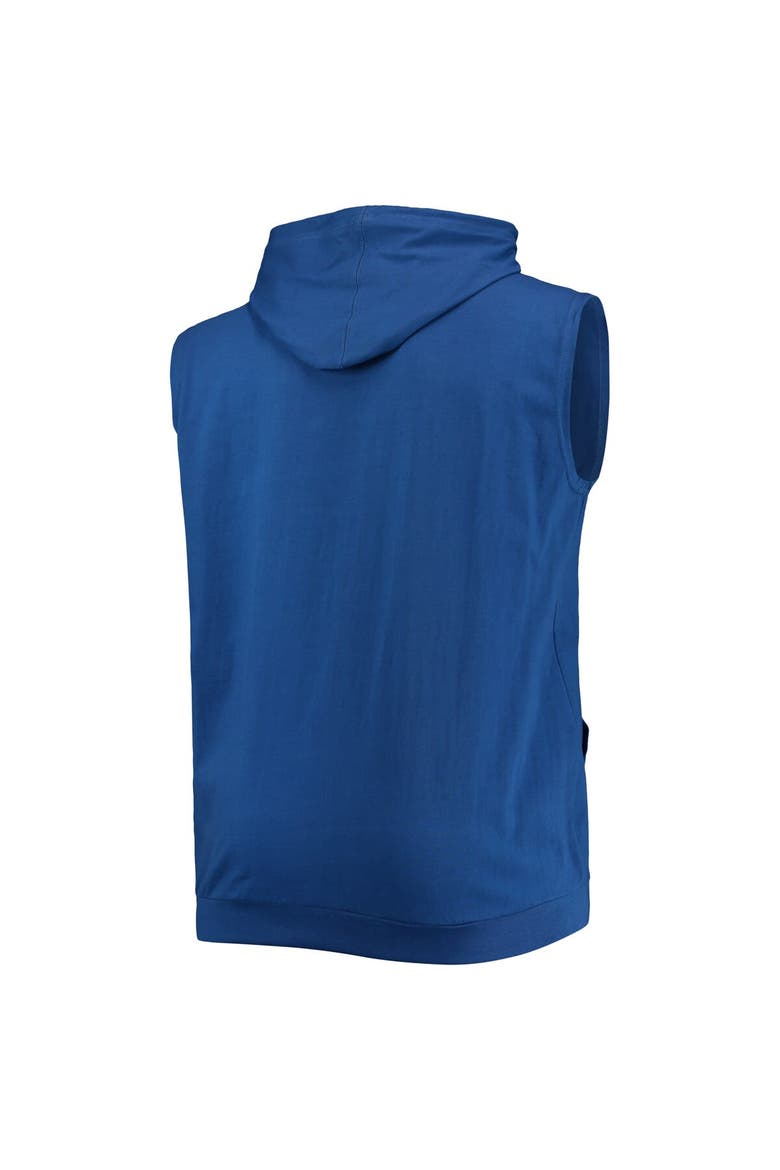 Men's Royal New York Mets Jersey Muscle Sleeveless Pullover Hoodie, Alternate, color, Royal
