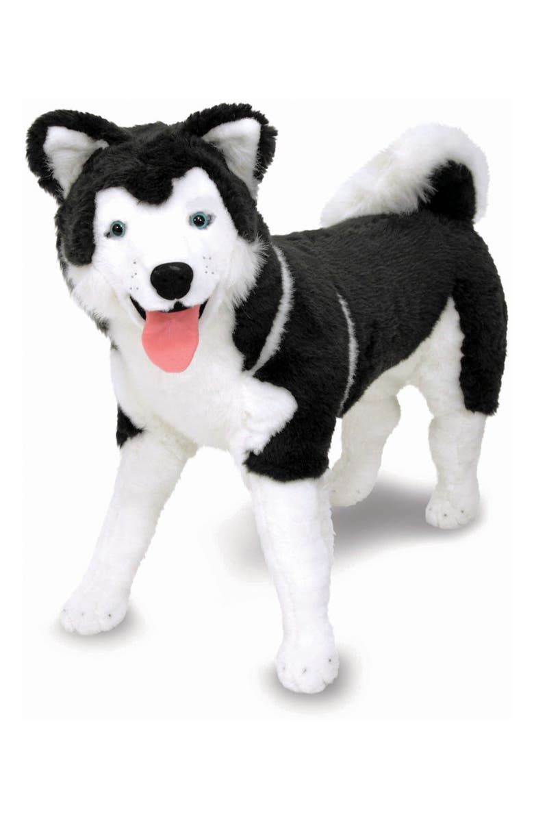 Melissa & Doug Oversize Plush Husky Dog, Main, color,
