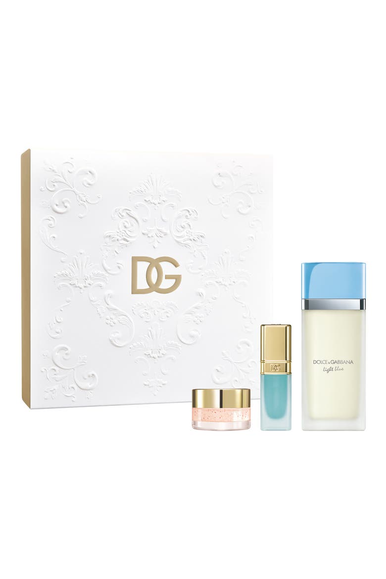 Light Blue Eau de Toilette & Lip Set, Main, color, NO COLOR