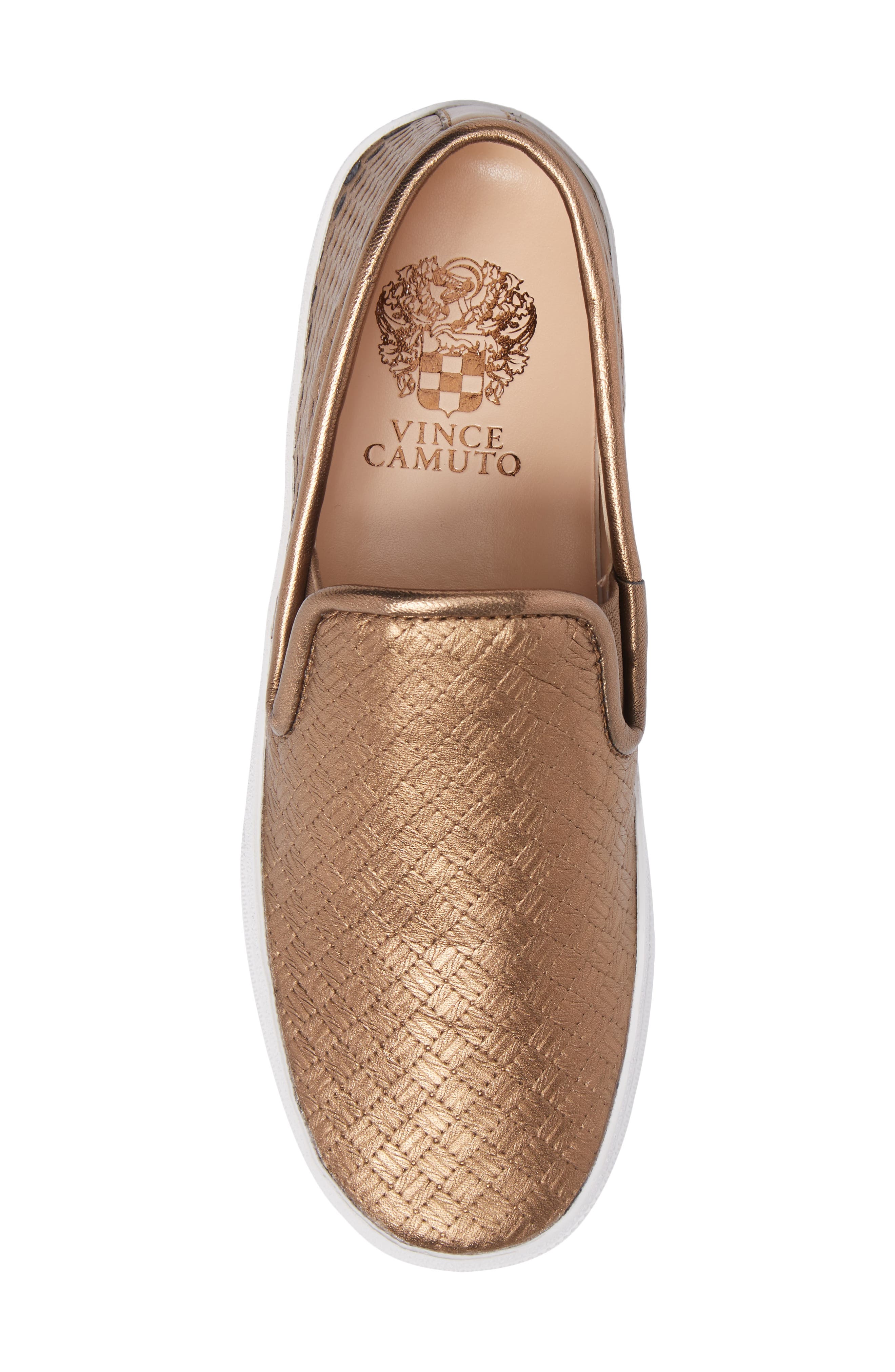 Cariana Slip-On Sneaker, Alternate, color, BRONZE