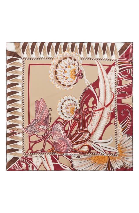 Giada Reversible Silk Scarf