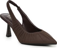 Nicole Miller Rougtie Pointed Toe Slingback Pump