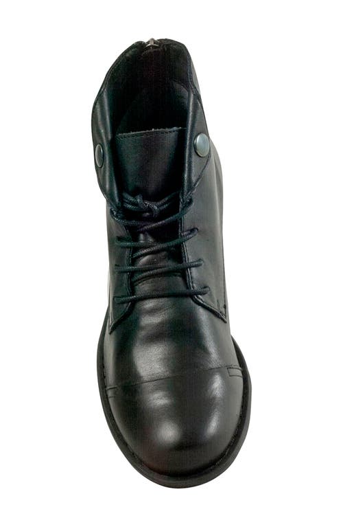 Miz Mooz Lennox Lace-up Bootie In Green