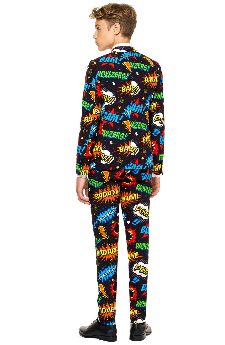 OppoSuits Badaboom Two-Piece Suit with Tie, Alternate, color,