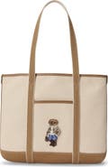 Polo Ralph Lauren Polo Bear Canvas Shopper Tote