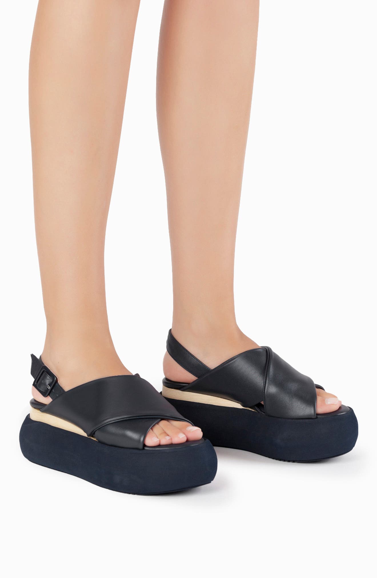 Paloma Barcelo Aidene Slingback Platform Sandal, Alternate, color, 