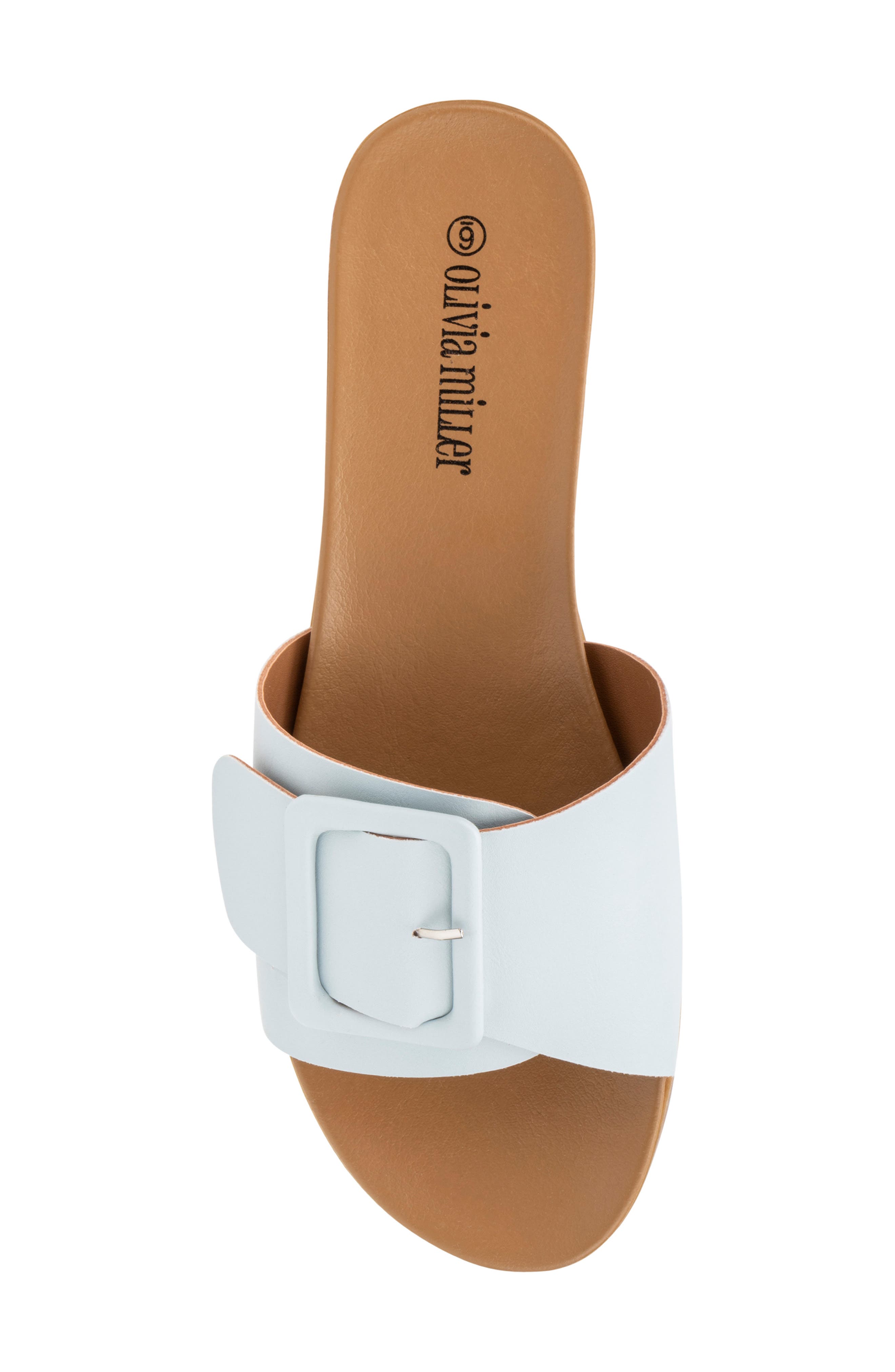 OLIVIA MILLER Bendy Comfort Slide Sandal, Alternate, color, 