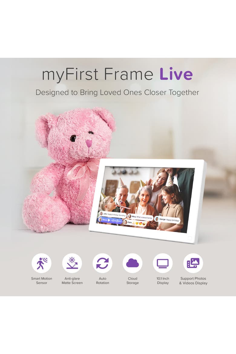 Frame Live - Smart Digital Frame, Alternate, color, White