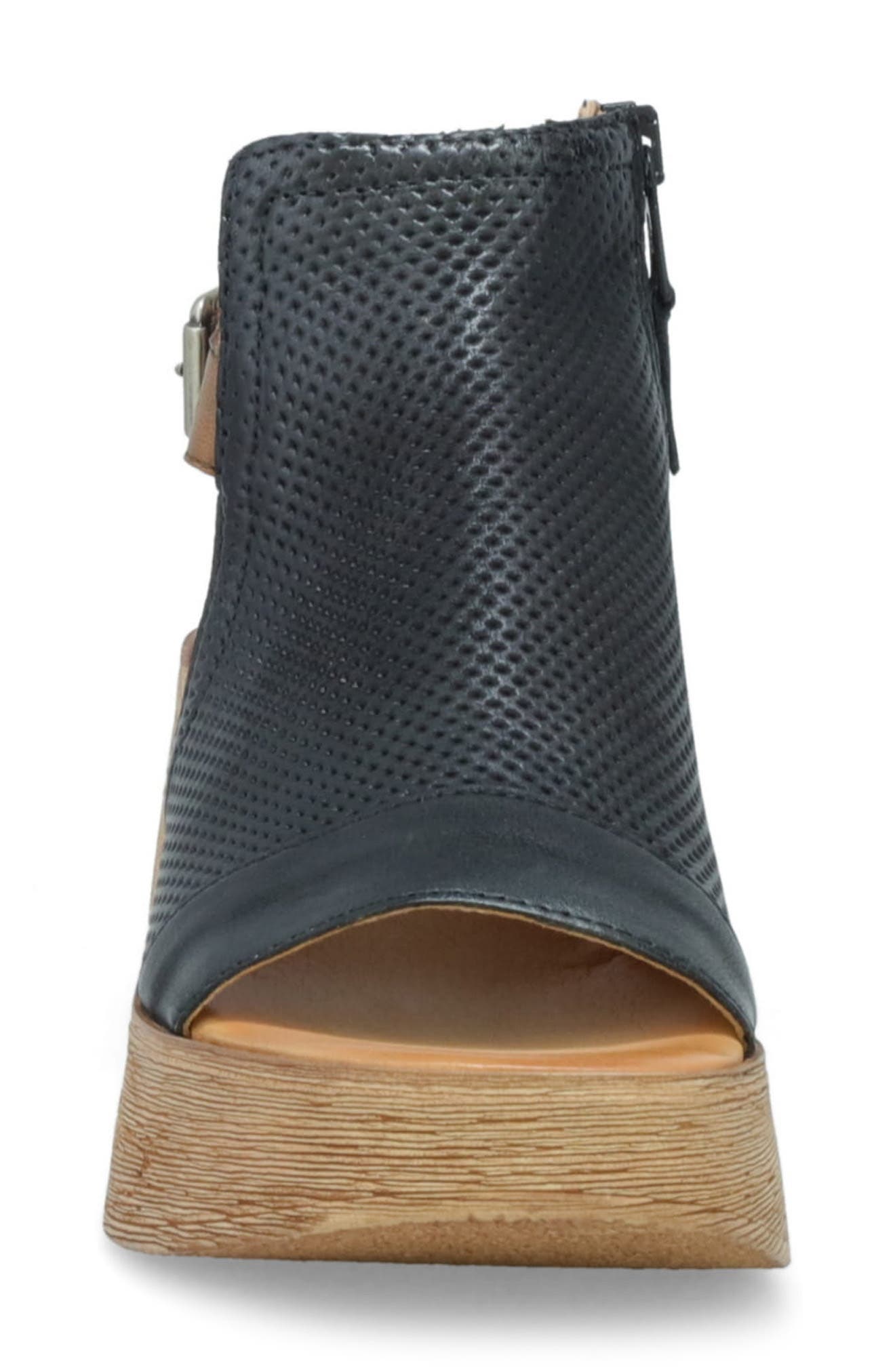 Miz Mooz Giselle Platform Wedge Sandal, Alternate, color, 