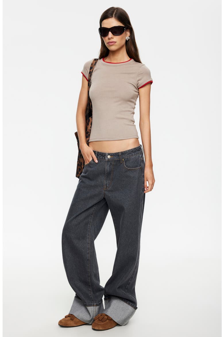 Capo Crop Top, Alternate, color, SAND