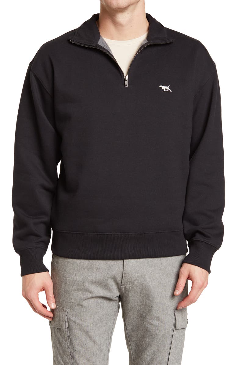 Rodd & Gunn Glen Eden Quarter-Zip Pullover Sweatshirt, Main, color, 