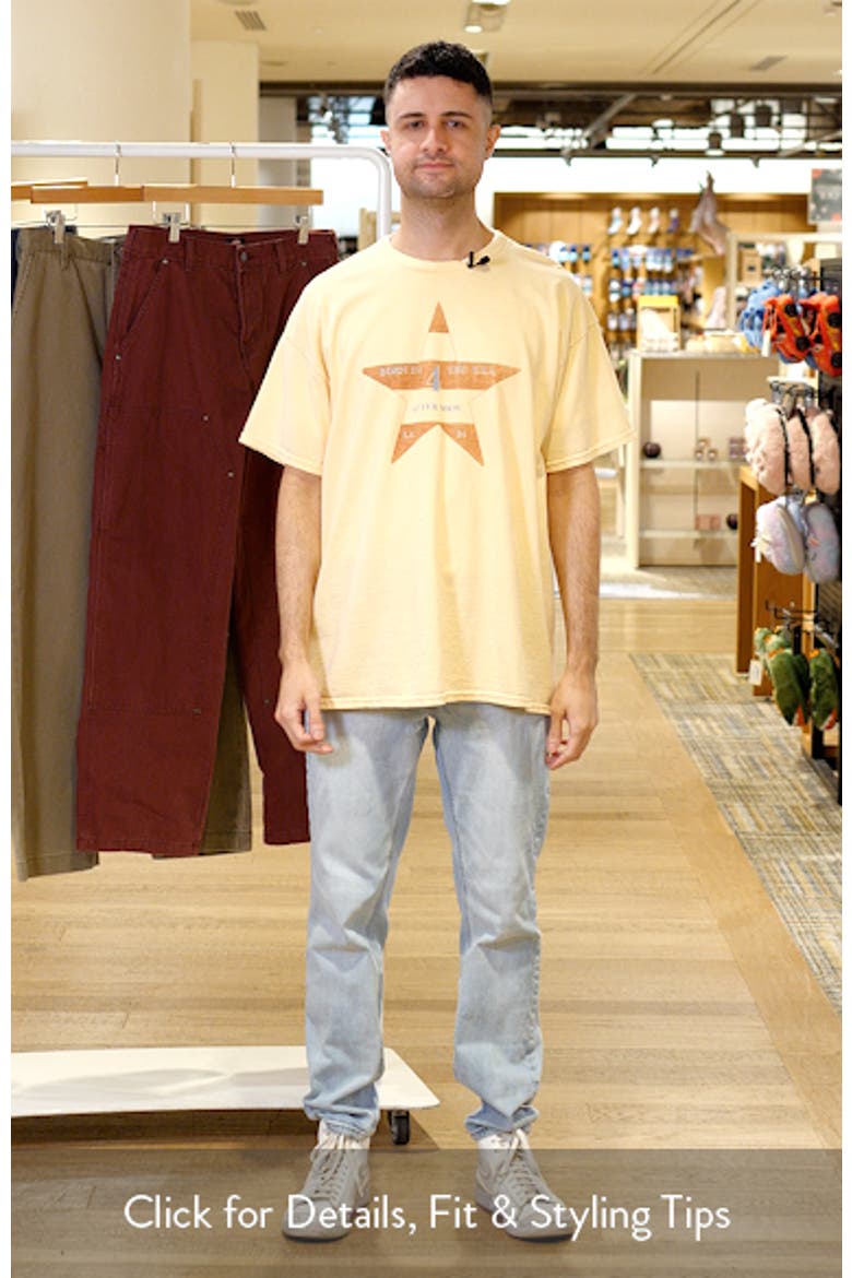 Yellow BSP Cotton Graphic T-Shirt video