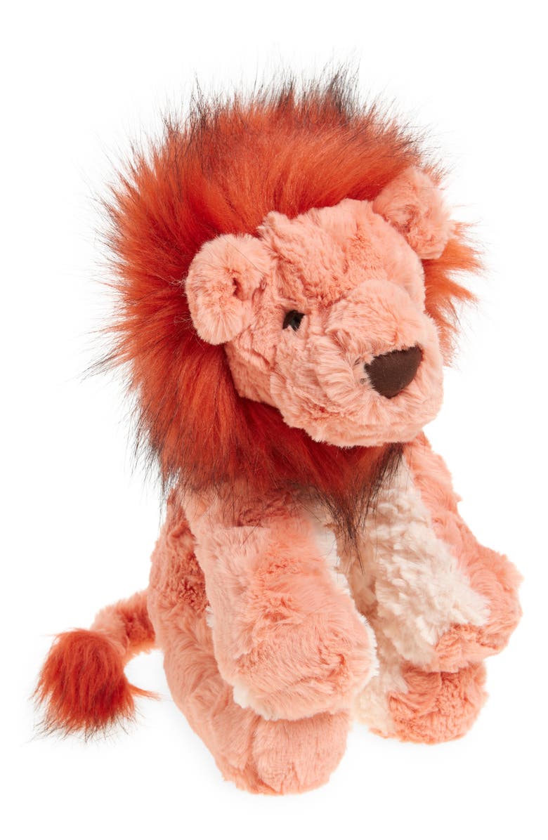Gund Cozys Collection Lion Stuffed Animal, Main, color, 