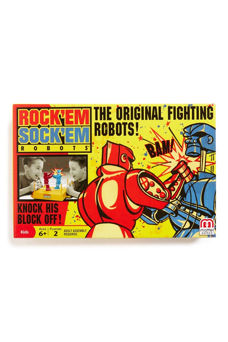 Rock 'Em Sock 'Em Robots Toy, Main, color, ASST