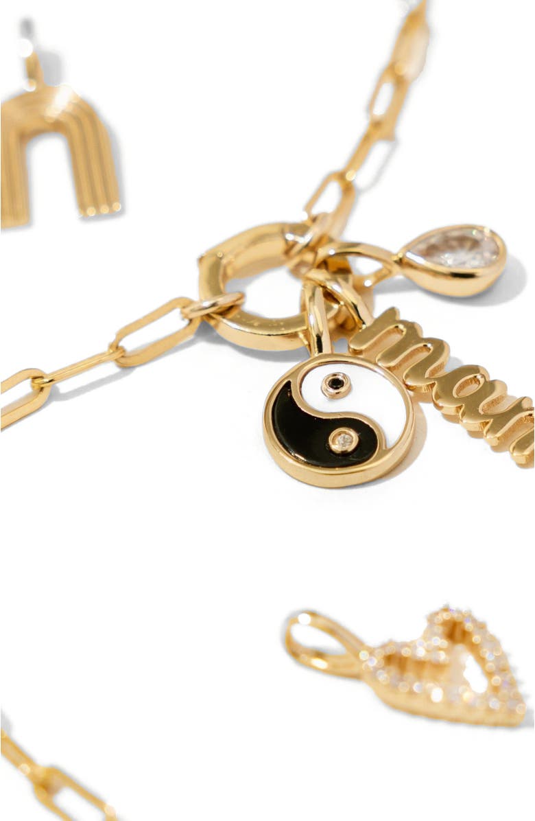 MADE BY MARY Jude Charm Bracelet with Link Lock, Alternate, color,