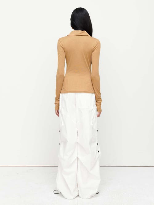 Romy Louise Knit Top In Tan