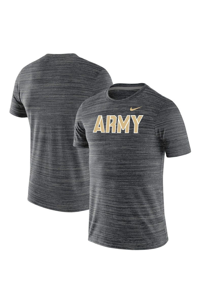 Nike Men's Nike Black Army Black Knights Wordmark Logo Velocity Legend Performance T-Shirt, Alternate, color,