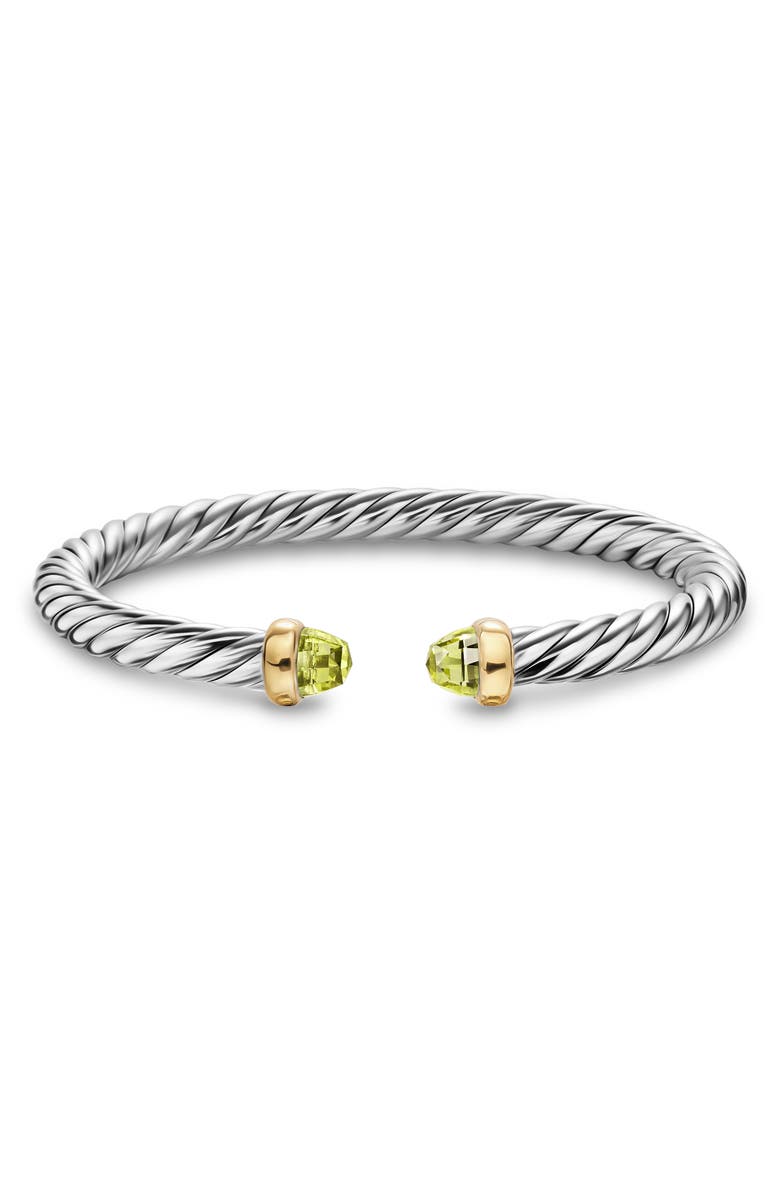 David Yurman Cablespira<sup>®</sup> Flex Bracelet, 6mm, Alternate, color, Silver