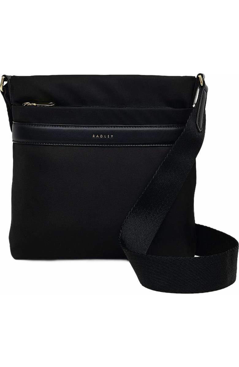 Radley Holland Park Small Ziptop Crossbody Bag, Main, color, Black