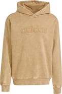 adidas Washed Cotton Blend Hoodie