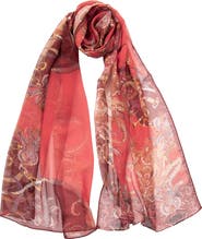 Elizabetta Alessandra - Long Sheer Silk Scarf for Women