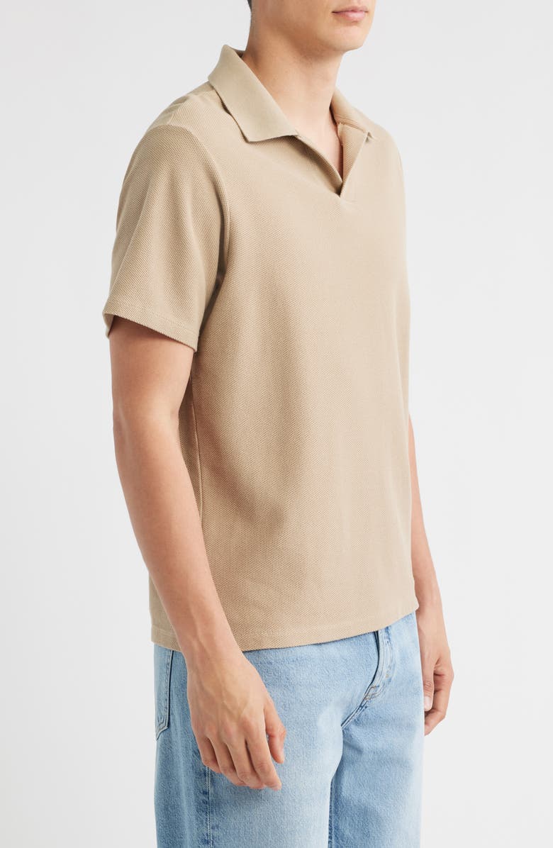 FRAME Jacquard Polo, Alternate, color, Summer Beige