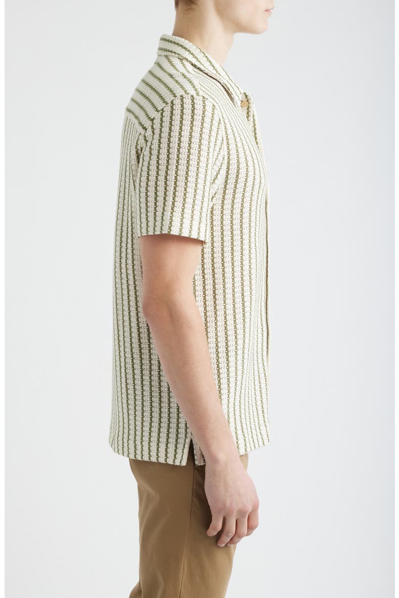 Naples Stripe Shirt, Alternate, color, STRIPE VINTAGE IVORY