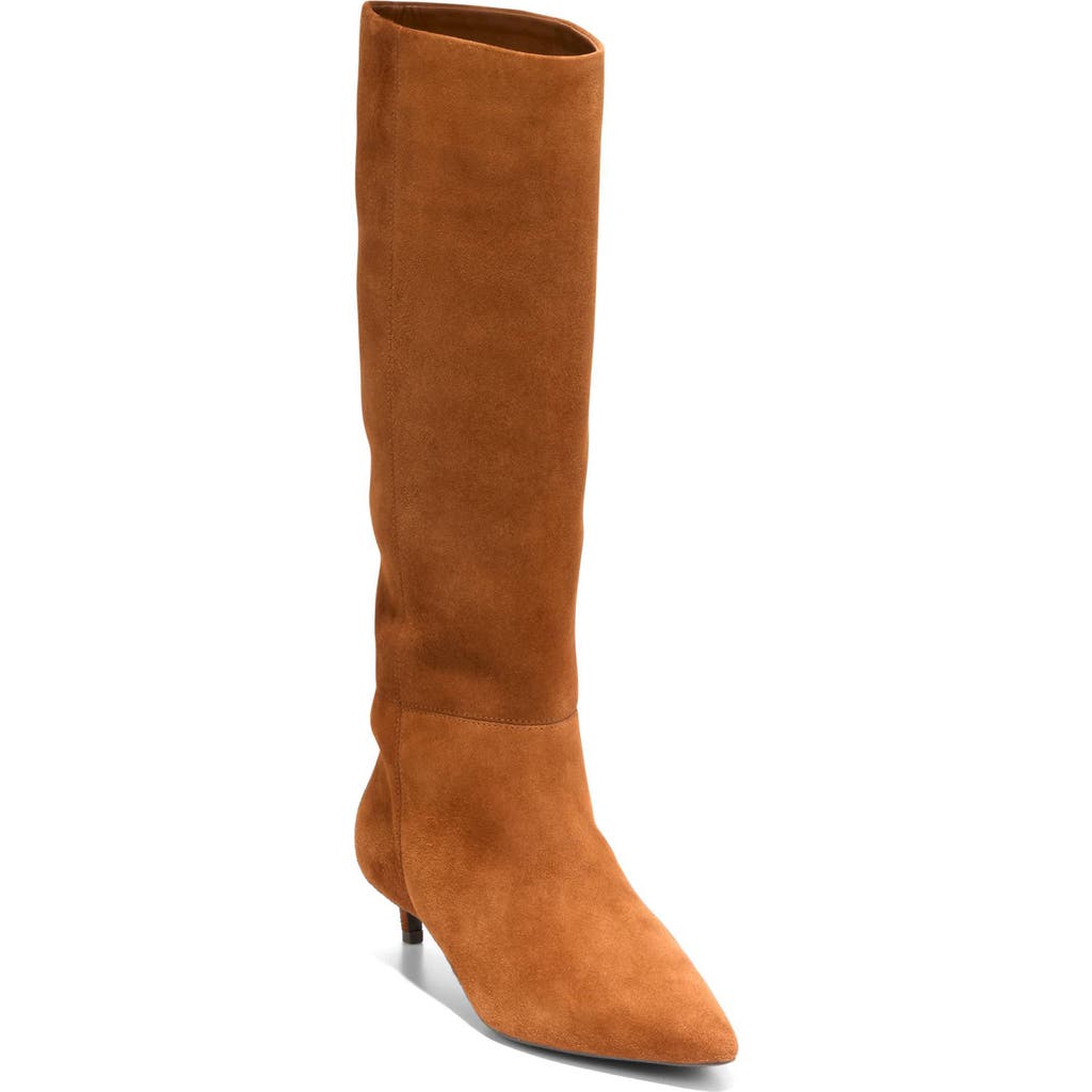 Cole Haan Go-to Janece Knee High Boot In Brown