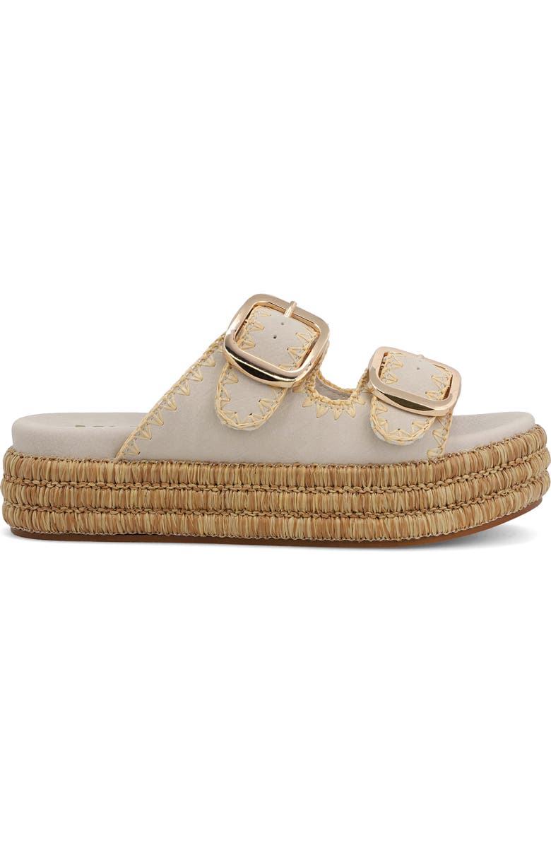 MIA Mieko Two-Strap Platform Sandal, Alternate, color, Seashell