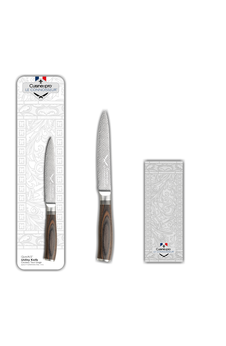 Cuisine::pro<sup>®</sup> LE CONNOISSEUR<sup>™</sup>4.5in Utility Knife, Alternate, color, Silver