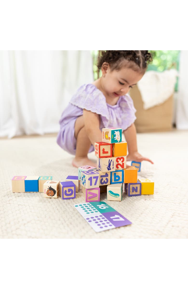 Melissa
Doug Ms. Rachel Learning Blocks Set, Alternate, color,