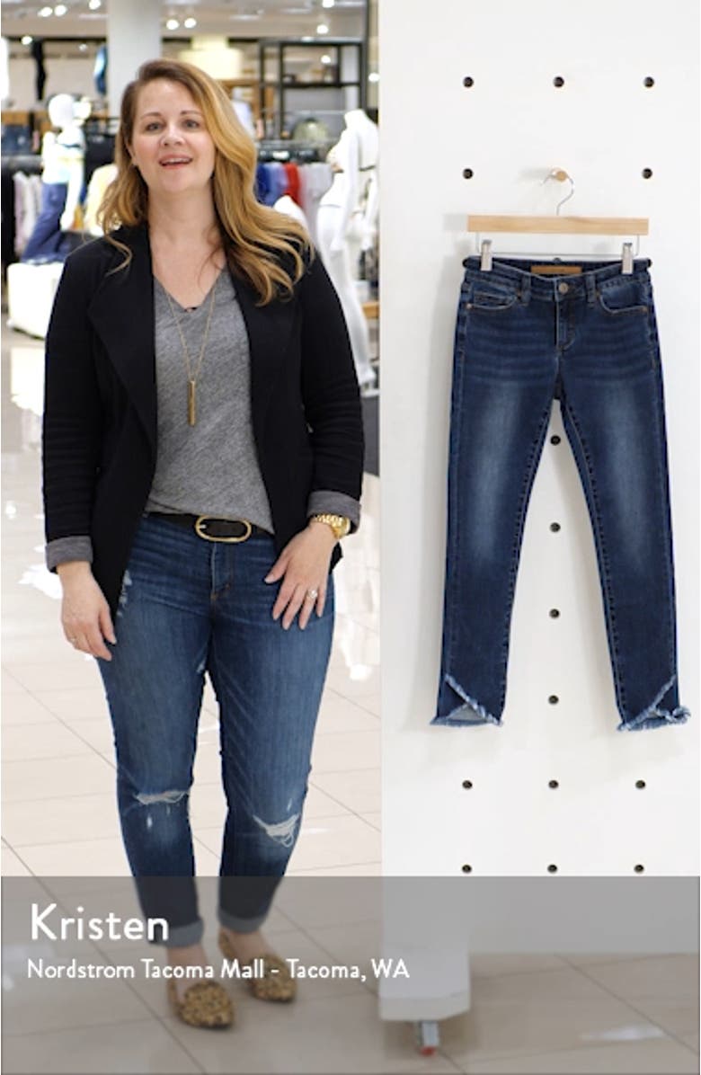 The Markie Tulip Hem Skinny Jeans, sales video thumbnail