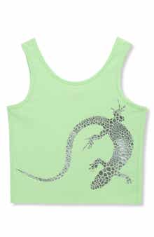 Truce Kids' Lizard Stretch Cotton Graphic Tank