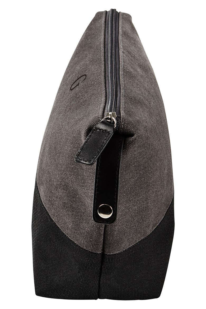 Monogram Travel Kit, Alternate, color, GREY-S