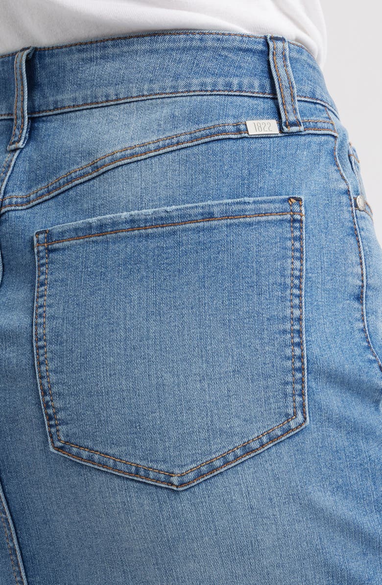 1822 Denim Denim Midi Skirt, Alternate, color, 