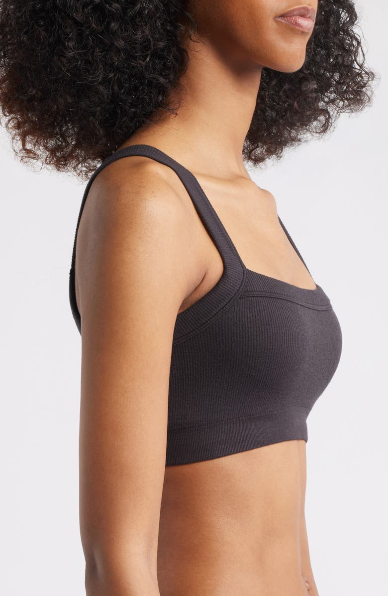 Florence by Mills Square Neck Bralette, Alternate, color, Black