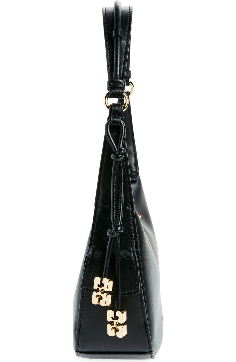 Ganni Leather Shoulder Bag, Alternate, color,