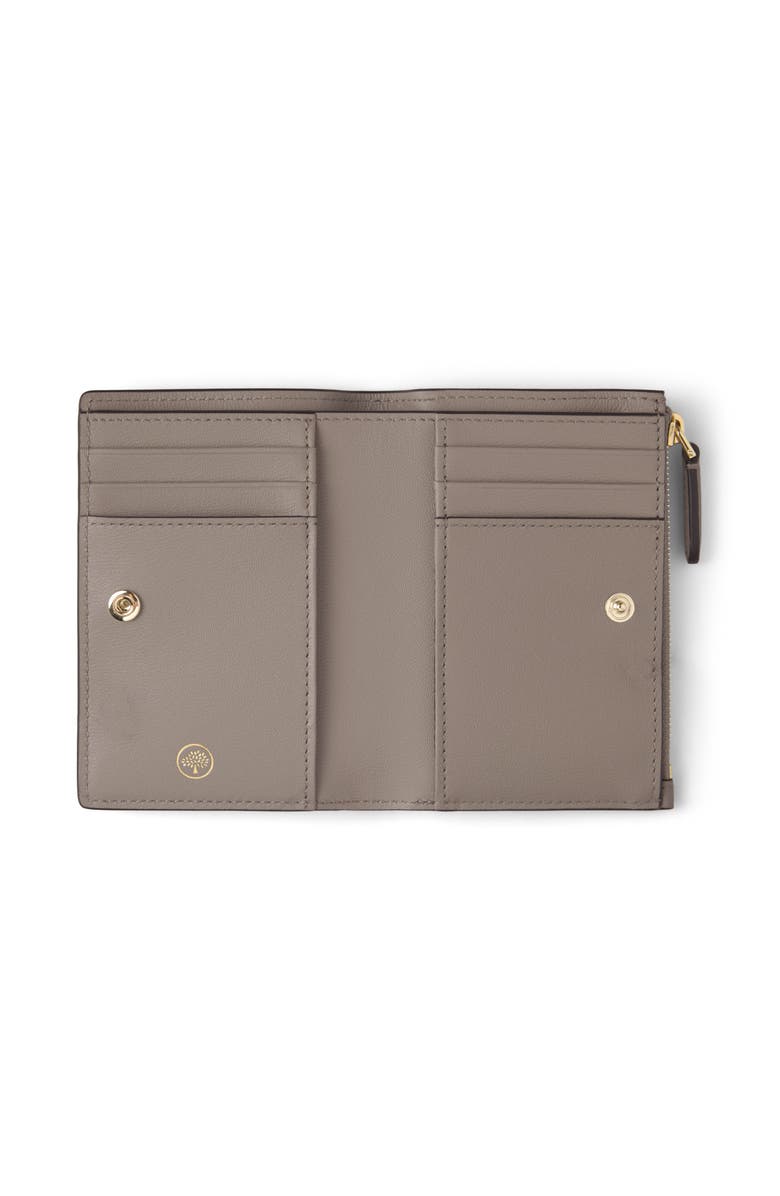 Mulberry Continental Bifold Zipped Wallet, Alternate, color, Cashmere Taupe